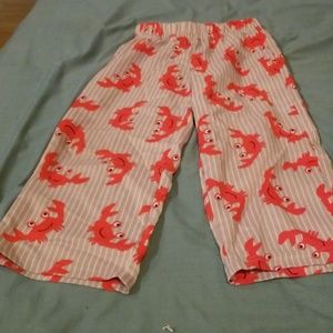Crab pajama pants